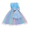 Abiti da ragazza Abiti da festa per bambine Abiti da cerimonia per matrimoni Abiti da festa Bambina per bambini Vestito lungo per bambina Vestito operato da bambina Principessa 230625