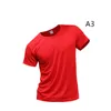 LL-012 Men's Tshirt Yoga Outfit Gym Clothing Summer Tshirts Exercise & Fitness Wear Sportwear Man Trainer Running Short Sleeve Shirts Tops Fast Dry Breathable