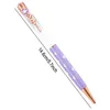 Flower Ballpoint DIY Blank Ballpoints Pen Colorful Metal Crystal Pen Student Writing Office Signature Pens Festival Gift Th0308