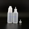 Flacone contagocce in plastica LDPE da 100 pezzi da 20 ml con cappucci sicuri a prova di bambino Suggerimenti Vapor e liquido succoso lungo capezzolo Gjnih