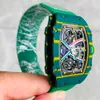 Orologi meccanici automatici Orologi da polso sportivi Polso da uomo RM Orologi Richarmill Serie uomo Rm 6702 Orologio ultra sottile completamente cavo WN-706R