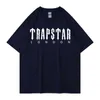 Camisetas Masculinas Trapstar London Camisetas Masculinas Verão Algodão Alta Qualidade Street Casual Camisetas Masculinas Unissex Manga Curta Top 230625