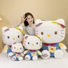 Wholesale different sizes of cute new kitten plush toy doll girl throw pillow children birthday gift