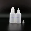 100 Pcs 30 ML LDPE PE Plastic Dropper Bottles With Child Proof Caps and Tips & Long Nipples Squeezable Gbsrq