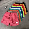 Mäns shorts designer franska märke män shorts lyxiga män korta sport sommar kvinnor trend rent andningsbar kort T230626