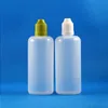 100 pcs 100ml（1/6 oz）プラスチックドロッパーボトル子どものプルーフキャップのヒントe Vapor Cig Liquid Juice 100 ml Oowni用LDPE