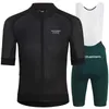 Cykelkläder sätter PNS Ciclismo Kits Maillot Ciclismo Hombre Set 2023 Summer White Black Short Sleeve Cycling Clothes Set Mtb Roupas MasculinashKD230625