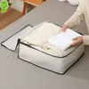 Quilt Storage Bag Foldable Translucent Visible Clothes Quilt Storage Case Home Moisture Dustproof Clothes Sorting Packaging Bags