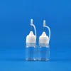 5ML HUISDIER Hoge transparante Plastic druppelflesje Met Metalen Naald Tip Veiligheidsdop Samendrukbare damp voor e sigaret sappige 100 Stuks Utrdh