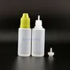 15 ml 100 Stück hochwertige LDPE-Kunststoff-Tropfflaschen mit kindersicheren sicheren Kappen Tipps E-Zigarette Quetschflasche mit langem Nippel Ajlhl