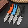 Camping Hunting Knives OEM BM15535 EDC Pocket Folding Knife D2 Blade Glasfiberhandtag Camping Hunting Survival Outdoor Handing Fruit Kitchen Knivhkd230626