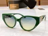 Occhiali da sole Cat's Eye, designer femminile, occhiali con montatura grande, foto di strada di viaggio di coppia, occhiali da sole resistenti ai raggi UV DG6146