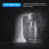 ディスペンサー電気水ボトルポンプ自動ドリンクディスペンサーUSB充電ウォーターポンプLED明るいホームオートスイッチウォーターディスペンサー