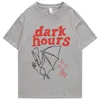 T-shirts pour hommes Hommes Hip Hop T-shirt Streetwear Star Dark Bat Graphic T-Shirt Summer Short Sleeve Tshirt Harajuku Tops Tees Cotton Loose 230625