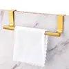 2024 2 tailles porte-serviettes sur porte d'armoire de cuisine porte-serviettes barre support suspendu étagère de salle de bain support maison organisateur long crochet mural