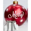 Party Balloons 60cm Christmas Ball Decoration Funny Toy Outdoor Atmosphere Inflatable Toys For Home Christmas Gift Ball Balloon Navida 230625