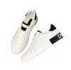 Sapatos casuais Marca de luxo Couro branco de alta qualidade Confortável esportes ao ar livre Moda masculina Sapatos de caminhada casuais com cadarço e cano baixo 38-45