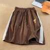 Pantalones cortos para hombre Verano Casual Hiphop Streetwear Baloncesto patchwork Cintura elástica Gimnasio Moda coreana 230625