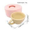 Kaarsen QT0357 PRZY 3D Cup Schimmel Siliconen Trui Koffie Zeep Mallen Fondant Handgemaakte Schimmel Klei Hars Kaars 230625