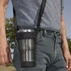 Uppgradera modemugghållare Väskor Vattenflaska Bär mesh Net Bag Portable Cup Pouch 1 * Cup Carry Bag (kopp ingår inte)