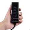 4 in 1 zwarte USB 3.0 HUB-splitter voor PS4/PS4 slanke hoge snelheidsadapter voor Xbox met tassenpakket