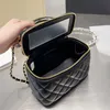 Bolso de diseñador Bolso cosmético para mujer Bolsos de maquillaje Mini bolso Embrague de lujo Bolso clásico de viaje Bolso bandolera de moda Bolso de mensajero de hombro rosa