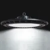 UFO LED High Bay Light ، إضاءة للمستودع ، 6500K أبيض بارد 500W ، سلك طاقة مضمن ، 60000 LM ، 85-265 فولت ، IP65 مقاوم للماء ، تركيبات مقاومة للكسر Usalight