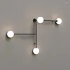 Vägglampa Modern LED -designer Belysning Aluminium Living Bed Room Trappar El Engineering Scones