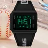 Orologi Sanda Multifunctional Women Digital Sport Watch Men Owatch Fashion Retro Male Watches Reloj Hombre Relojes Relogio Masculino