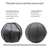 Yoga Balls 65cm Linen Yoga Ball Cover Balance Ball Protector 65cm Yoga Ball con pompa per Home Gym Yoga Pilates Fitness Body Building 230625