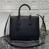 Designer tote bag Leather Shoulder Bag Women Luxury Fashion Handbag Black Bags 0021