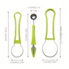 1pc nuovo 4in1 strumento di frutta tre-in-one anguria palla scavatrice a forma di coltello da intaglio set di taglierine per frutta