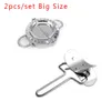 2pcs/set Large Dumpling Dough Circle Roller Machine Cutters Stainless Steel Dumpling Mould Baking Home Kitchen Dumpling Maker