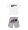 22SS Limited Edition Trapstar T Shirt Short Shorts Suit Stopa London Street Fashion Cotton Comfort Para Design 625ess