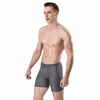 Cuecas CHERRY Masculinas Sexy Poliéster Cuecas Calcinhas For Though Shorts Bojo Bolsa Masculina Boxer Casual Sous Vetement Homme