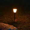 Solar Flame Stake Light 12 LED Brandstation verkeer Solar Light met hanger voor buitentuin Patio Pathway Yard oprit