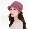 Baretten College Style Young Lady Bucket Hat Panama Female Fishing Sun Outdoor Casual All Match Dames Rolrand