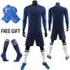 Other Sporting Goods Kids Adult Goalkeeper Uniforms Suit Football Jerseys Men Boy Long Sleeve Soccer Set with socks Shin guards 230626