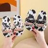 Slipper Zomer Kinderslippers Koe Patroon Antislip Ademend Leuke Cartoon Jongens Meisjes Comfortabele Zachte Thuis Schoenen Kinderen 230626