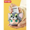 Action Toy Figures POP MART MOLLY Filmes 100th Anniversary Series Kawaii Anime Action Figure Headphone Bag Cartoon Cute Birthday Girl Gift 230625