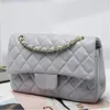 Top Deisgner Custom Handbag Роскошные сумки на ремне Сумки известного бренда Сумки CF Натуральная кожа Овчина Золотая или серебряная цепочка с уклоном Сумка через плечо для женщин