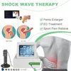 Massager całego ciała 200 mJ Energy Energia Zakłada terapia fali uderzeniowej ESWT Shockwave ED1000 Maszyna ED