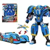 Transformation Toys Robots Galaxy Detektywi Tobot Transformation Robot to Car Korea Cartoon Brothers Anime Tobot Deformacja samolot samochodowy 230625