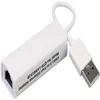 USB 2.0 ethernet adapter RJ45 Connectoren LAN Adapters Kaart 10/100 Adapter voor PC windows7 8 met doos