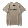 Erkek Tişörtler T-Shirts Moda Ess Tişörtleri Satılık Mens Tasarımcılar Tees Teess Man S Rahat Göğüs Mektubu Gömlek Luxurys Giyim Sokak Şortlu Tshirts