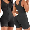 여성 셰이퍼 Fajas Colombianas 포스트 수술 Shapewear 고압축 슬리밍 벨트 여성 플랫 위 엉덩이 기중 장치 바디 셰이퍼 지퍼 가랑이 230626