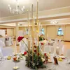 chandeliers en acrylique, chandeliers en métal, vases, tables de mariage, supports centraux, pistes de route pour la décoration de fête