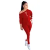 Kvinnor Tracksuits Autumn and Winter Mosaic Tryckt kvinnor Fashion Sports Leisure Long Sleeve Street Twopiece Set 230625