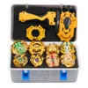 Spinning Top Toys with Gold Tomy Launcher Beyblade Burst Arean Bayblades Bables Set Box Bey Blade Toys For Child Metal Fusion Gift 230625