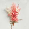 Torkad blommor kakedekoration mini naturlig bukett riktigt lycklig torr press dekorativ fotografi foto bakgrundsdekor